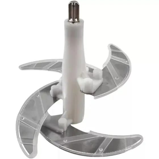 Conjunto de Hélice Lâminas Eixo Sobressalente Multiprocessador Inox Elétrico Reposição Lâminas 2 Litros 3 Litros