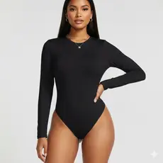 Body Premium Com Manga Longa Comprida