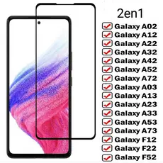 película de vidro 3d + Traseira câmera Samsung A51 A52 A71 A13 A33 A12 A22 A32 A21S A53 M53 M23 m23