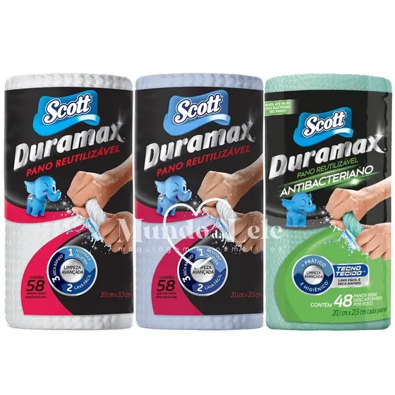 Pano Reutilizável Scott Duramax - 1 Pacote