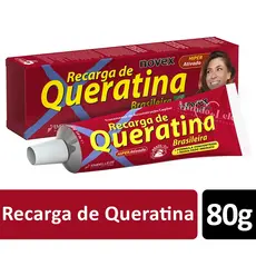 Novex Recarga De Queratina Brasileira 80g