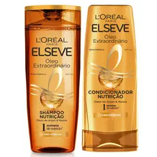 KIT SH + COND NUTRIÇÃO ÓLEO EXTRAORDINÁRIO ELSEVE 200ML