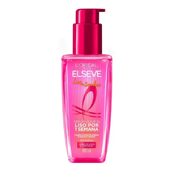 SÉRUM LEAVE IN CAPILAR LISO DOS SONHOS ELSEVE 100ML