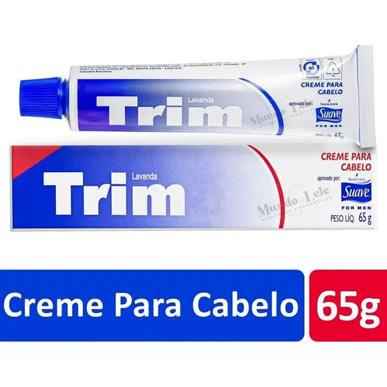 CREME PARA CABELO TRIM LAVANDA SUAVE MEN 65G