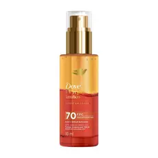 ÓLEO SÉRUM BIFÁSICO UV REPAIR GLOW FERÚLICO 70 FCP DOVE 110ML