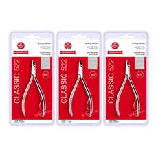 ALICATE DE CUTÍCULA CLASSIC MUNDIAL 522 - KIT C/3 UNIDADES
