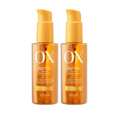KIT C/2 ÓLEO NUTRITIVO 3 EM 1 OX NUTRE 120ML