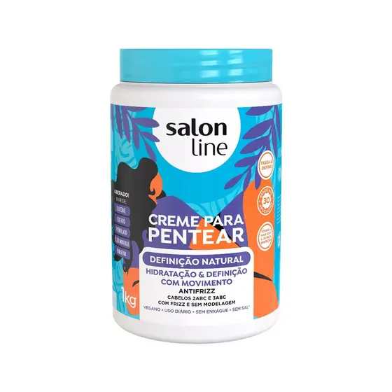 CREME PARA PENTEAR DEFINIÇÃO NATURAL SALON LINE 1KG