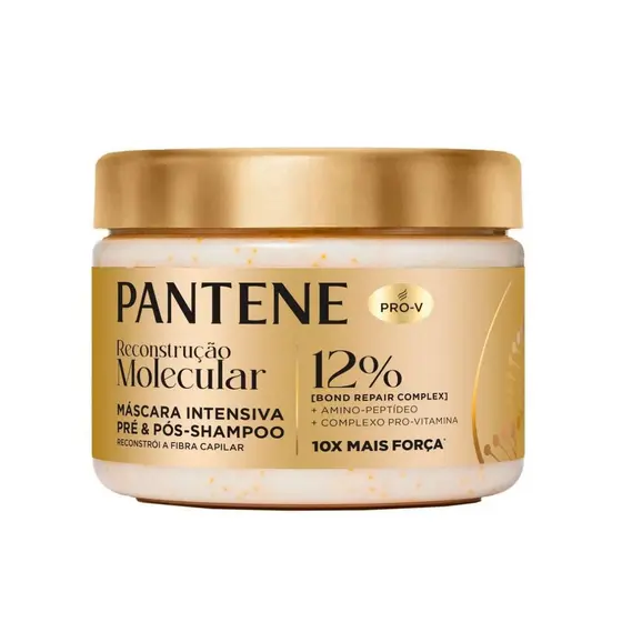 MÁSCARA RECONSTRUÇÃO MOLECULAR BOND REPAIR PANTENE 270ML