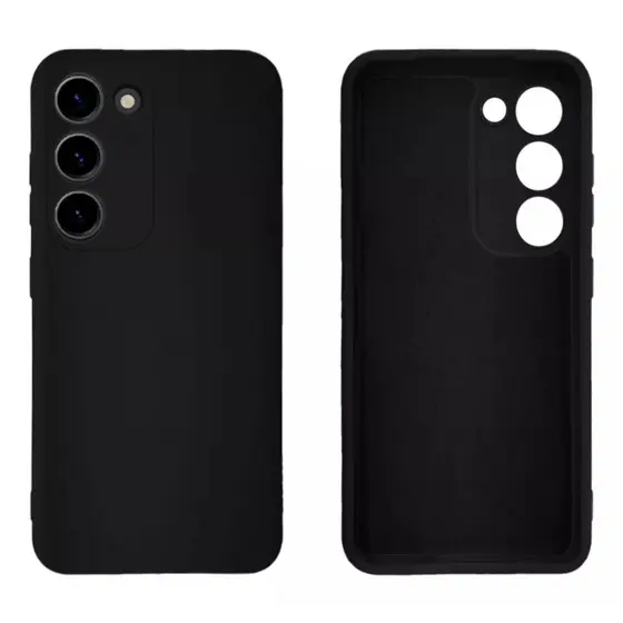 Capa Capinha Case Aveludada + Película de Cerâmica 9d Samsung Galaxy S23