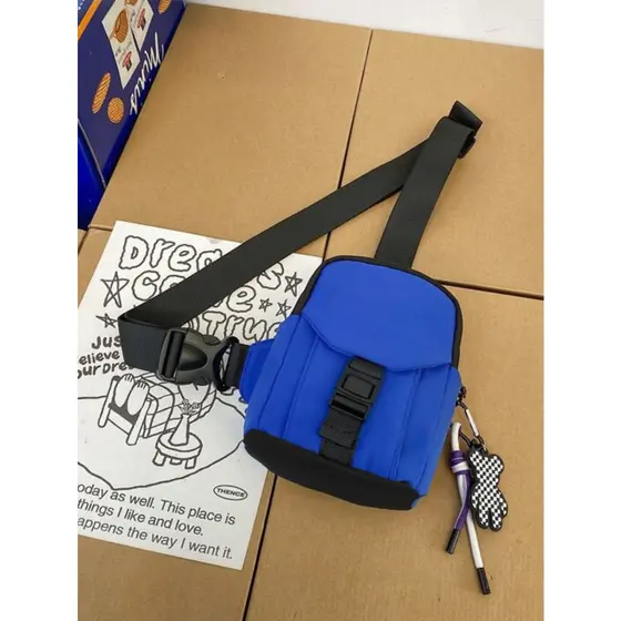 Bolsa Pochete Transversal Compartimento para Kit Alça de Peito Pochete Doleira
