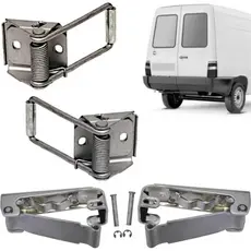 Limitadores Suporte Estágio Porta Traseira Baú Fiorino 85 13