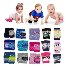 Kit 3 Pares Joelheira Protetora Bebe Engatinhar Infantil