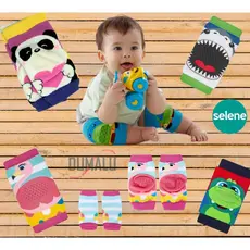 Joelheira Infantil Protetora Antiderrapante Para Bebês Engatinhar de 5 a 12 Meses - Selene