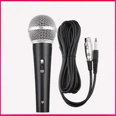 Microfone Profissional M58 cardióide com Cabo P10 5M