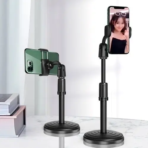 Suporte Tripé Celular Mesa Selfie Ajustável Vídeo