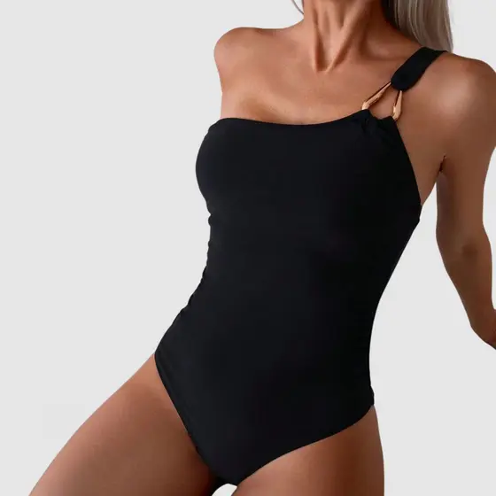 Body Feminino Elegante Mula Manca Regata Com Fivela Orgânica Tendência 2026