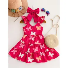 Vestido Infantil Menina Luxo Premium Verão