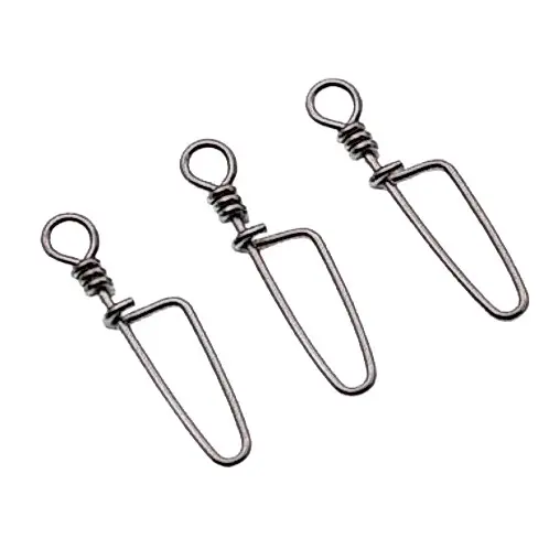 Snap Pesca Engate Rápido Coast Lock Nº3 100un Conector Isca Artificial Grampo Reforçado Pescaria