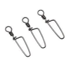 Snap Pesca Engate Rápido Coast Lock Nº3 100un Conector Isca Artificial Grampo Reforçado Pescaria