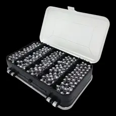 Kit Pesca Completo Chumbada Vários Tamanhos Bola Oliva Pescaria Redonda Oval Caixa Organizadora Conjunto Acessório