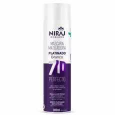 Matizador Niraj 7D 300ml Branco Platinado Branco