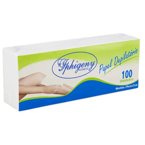 Papel Depilatório Iphigeny 100unid