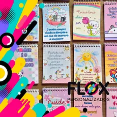 10  / 15 / 20 ou 25  Bloquinhos personalizado 7x10