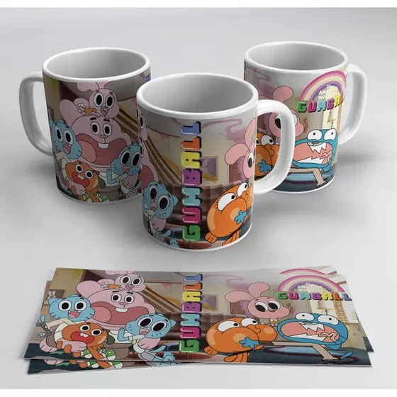 Caneca de Porcelana Coleção Gumball 01