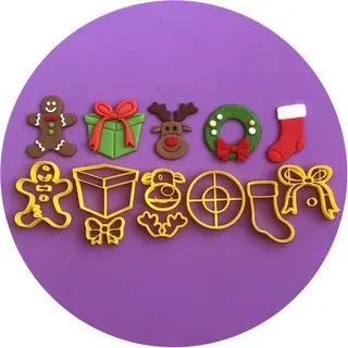 Kit Cortadores Natal 5 cm Mod1.