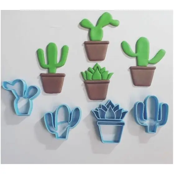 Kit Cortadores Cactus 5 cm.