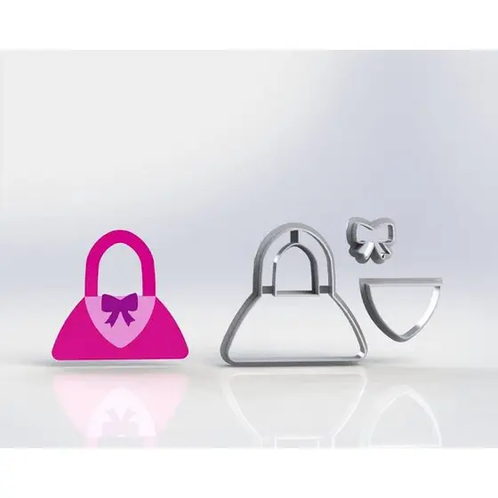 Cortador Bolsa Barbie 5 cm.