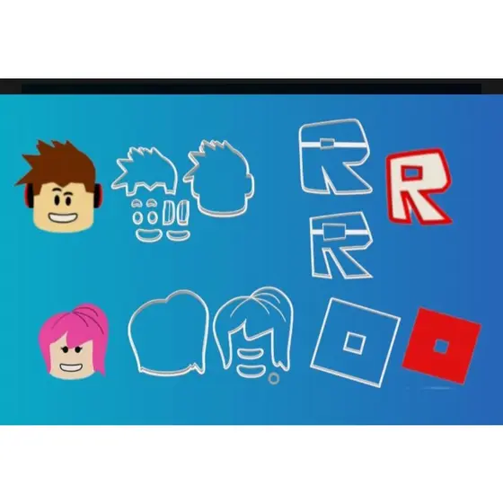 Kit Cortador Roblox 5 cm
