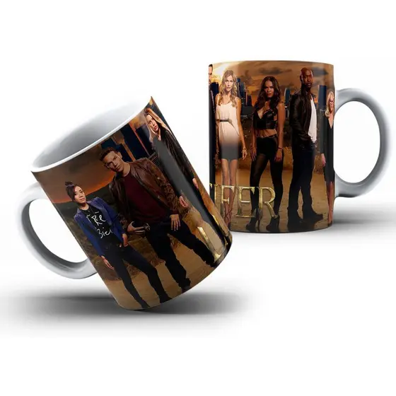 Caneca Personalizada Porcelana 300 Ml Lucifer 5
