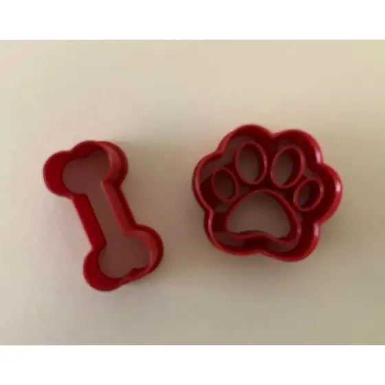 KIt Cortador Patinha e Ossinho 3 cm.