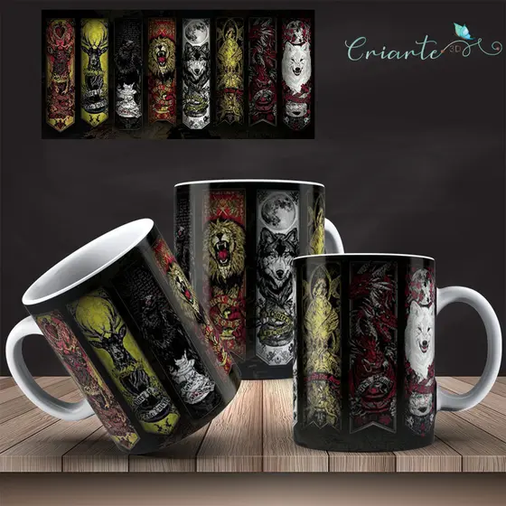 Caneca Porcelana Game of Trhones Modelo #42