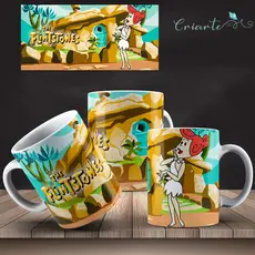 Caneca Porcelana Coleção Os Flintstones #03