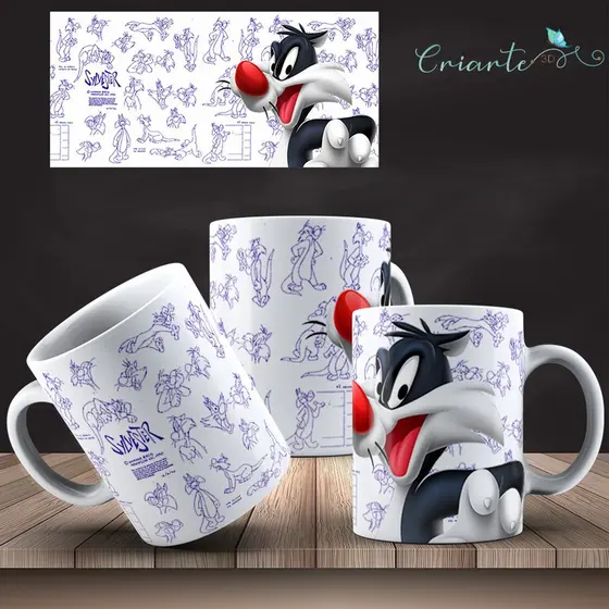 Caneca Porcelana Coleção Looney Tunes #14