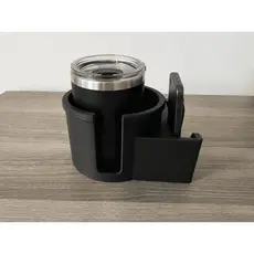 Suporte de Parede para Copo ou Garrafa e Celular Organizador