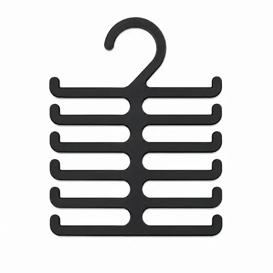 Cabide Organizador para Gravatas e Cintos Multiuso 10 Ganchos Minimalista