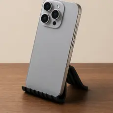 Suporte Celular Ondulado Minimalista Smartphone Em PLA