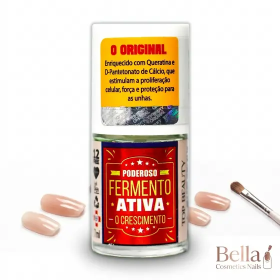 Base de unha Fermento top beauty