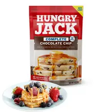 Hungry Jack Choco Chip Massa P/ Panqueca E Waffle Mix 198g