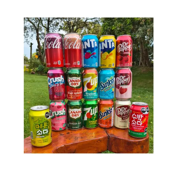 Refrigerantes Importados e nacional Sabores Na Variaçao