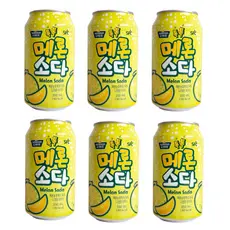 6 Refrigerante De Soda Melon (melão) Importado Coreia
