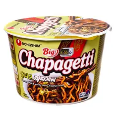 Lamen Chapagetti Big Bowl Nongshim Molho Soja Preta 100g