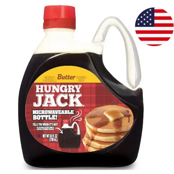 Calda P/ Panquecas Hungry Jack Butter Syrup Galão 710ml
