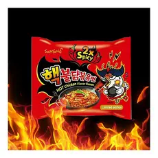 Lamen Coreano Super Picante Buldak Hot Chicken 2x Spicy