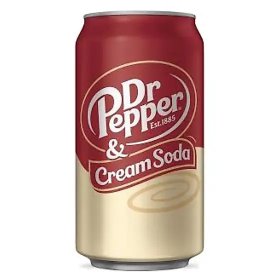 Dr Pepper Cream Soda Refrigerante 1 Lata Importado Eua