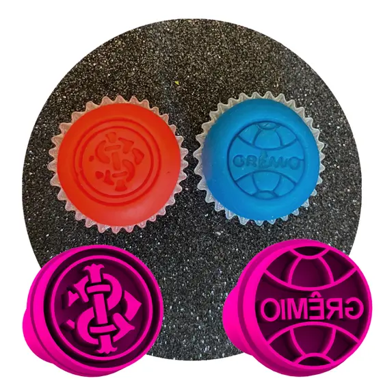 Carimbo / Marcador para Brigadeiros / Docinhos - Times Rio Grande do Sul - Internacional e Grêmio